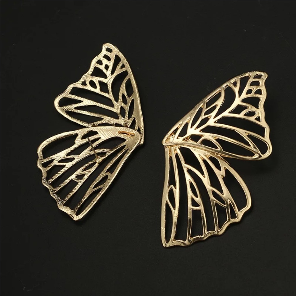 Butterfly earrings - Picture 6 of 8